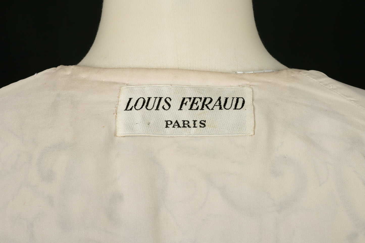 Veste brodée Louis Feraud Haute Couture