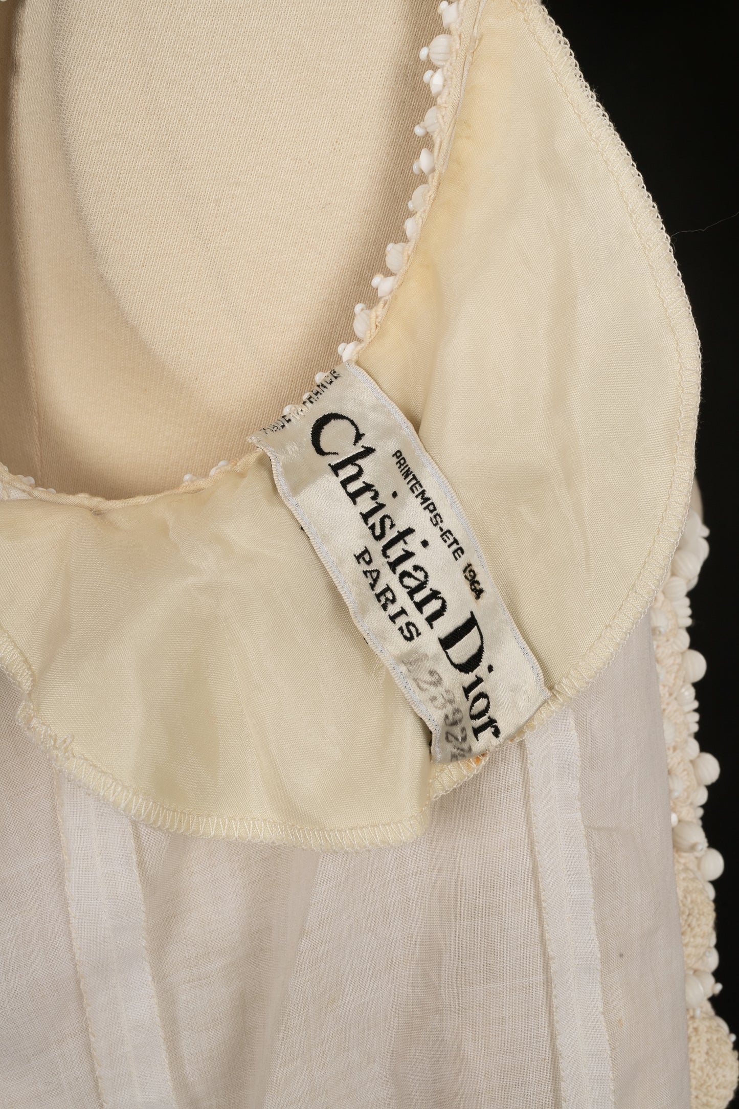 Gilet Christian Dior Haute Couture 1964