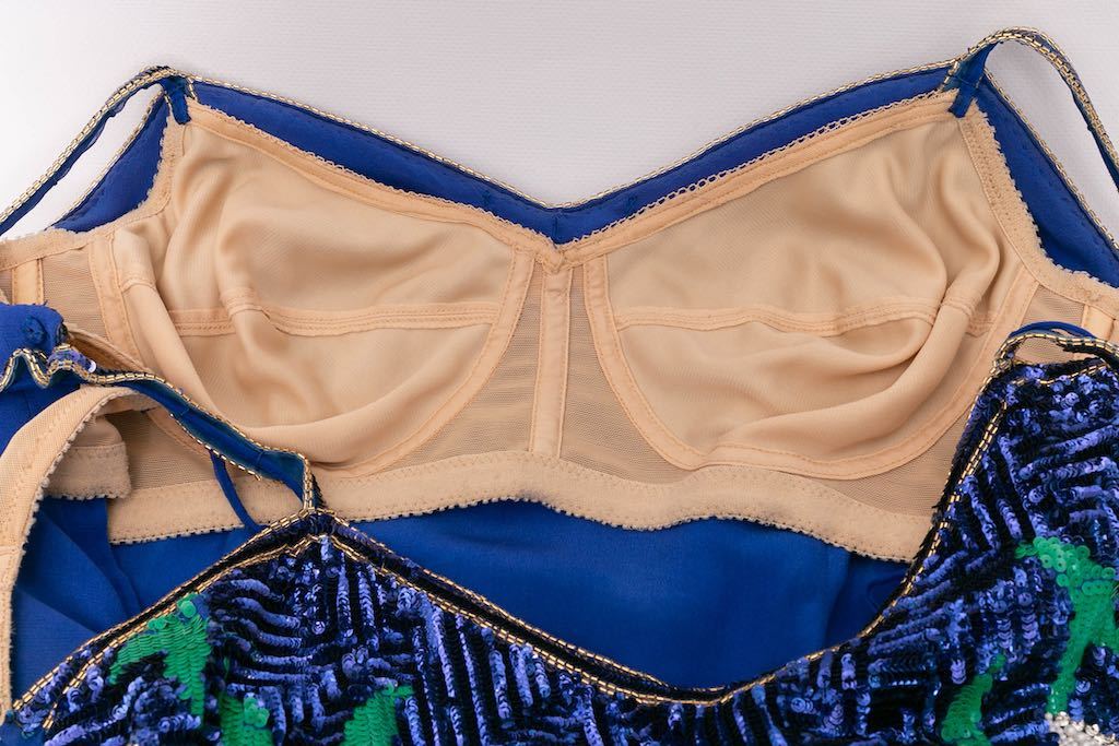 Robe brodée Pierre Balmain Haute Couture