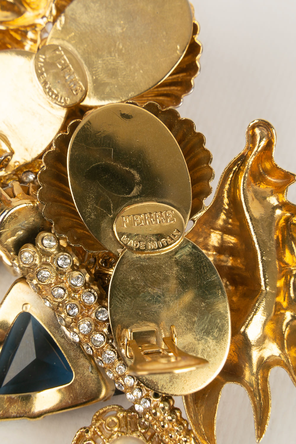 Boucles d'oreilles "Coquillages" Ferré