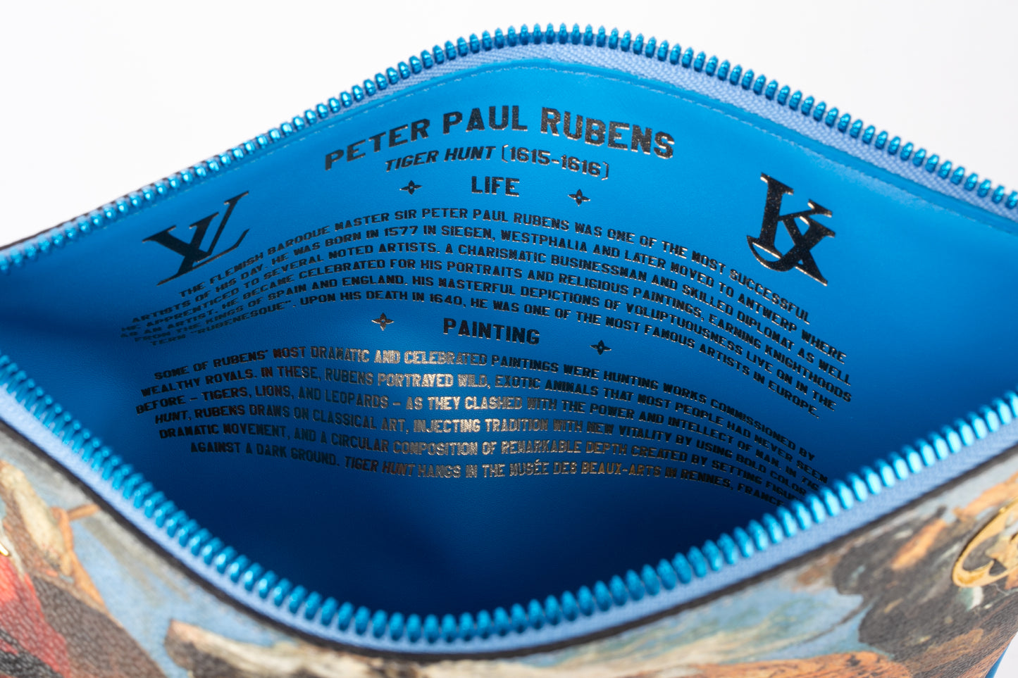Sac / pochette Rubens Jeff Koons x Louis Vuitton