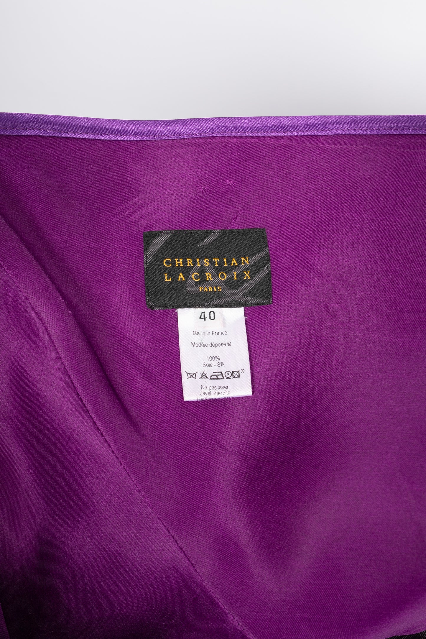 Robe bustier Christian Lacroix