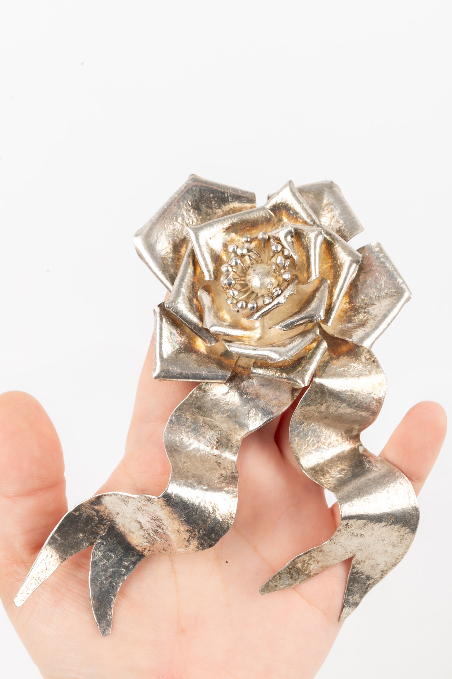 Parure argentée Van Der Straeten