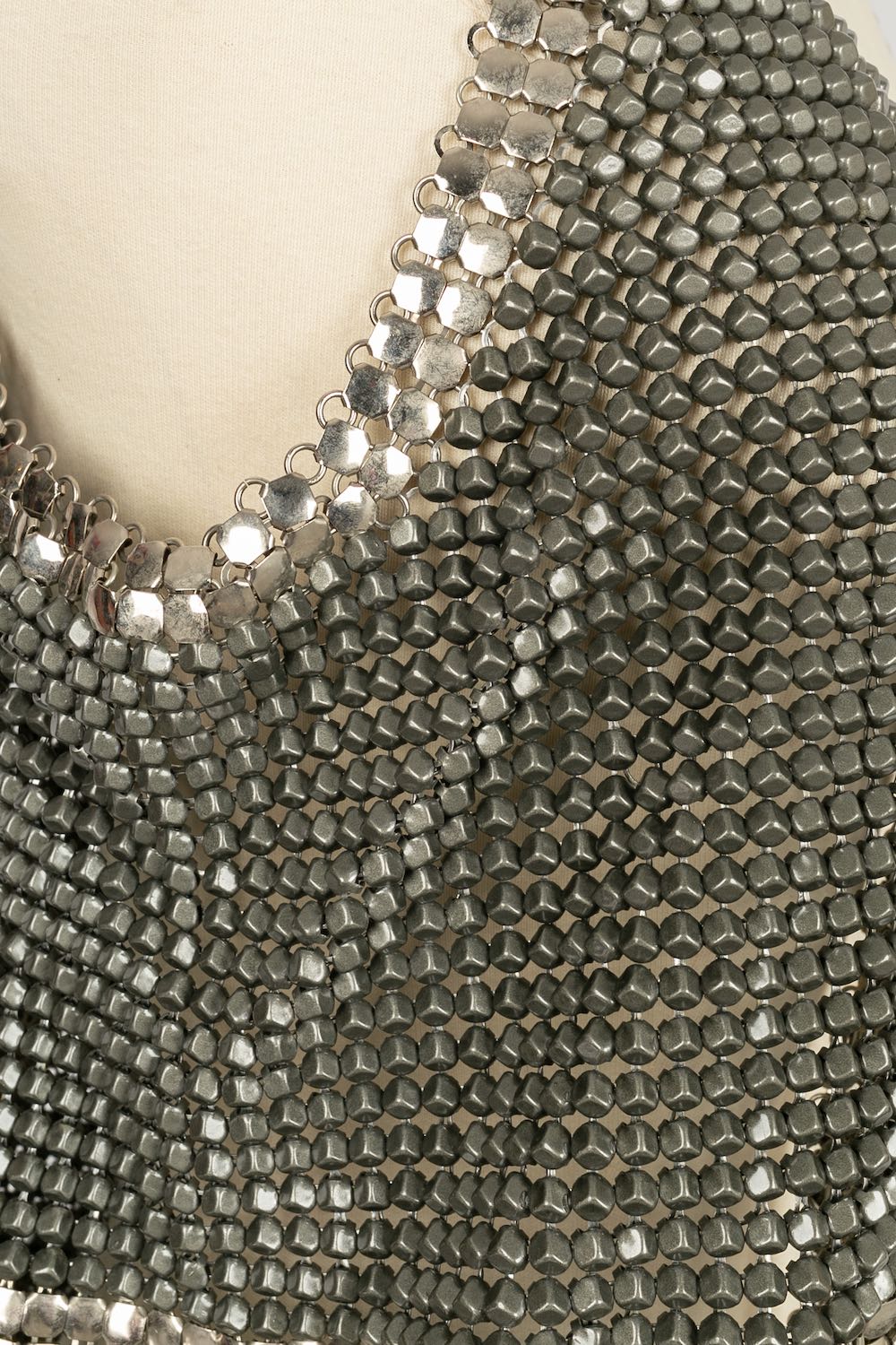 Manteau en maille Paco Rabanne