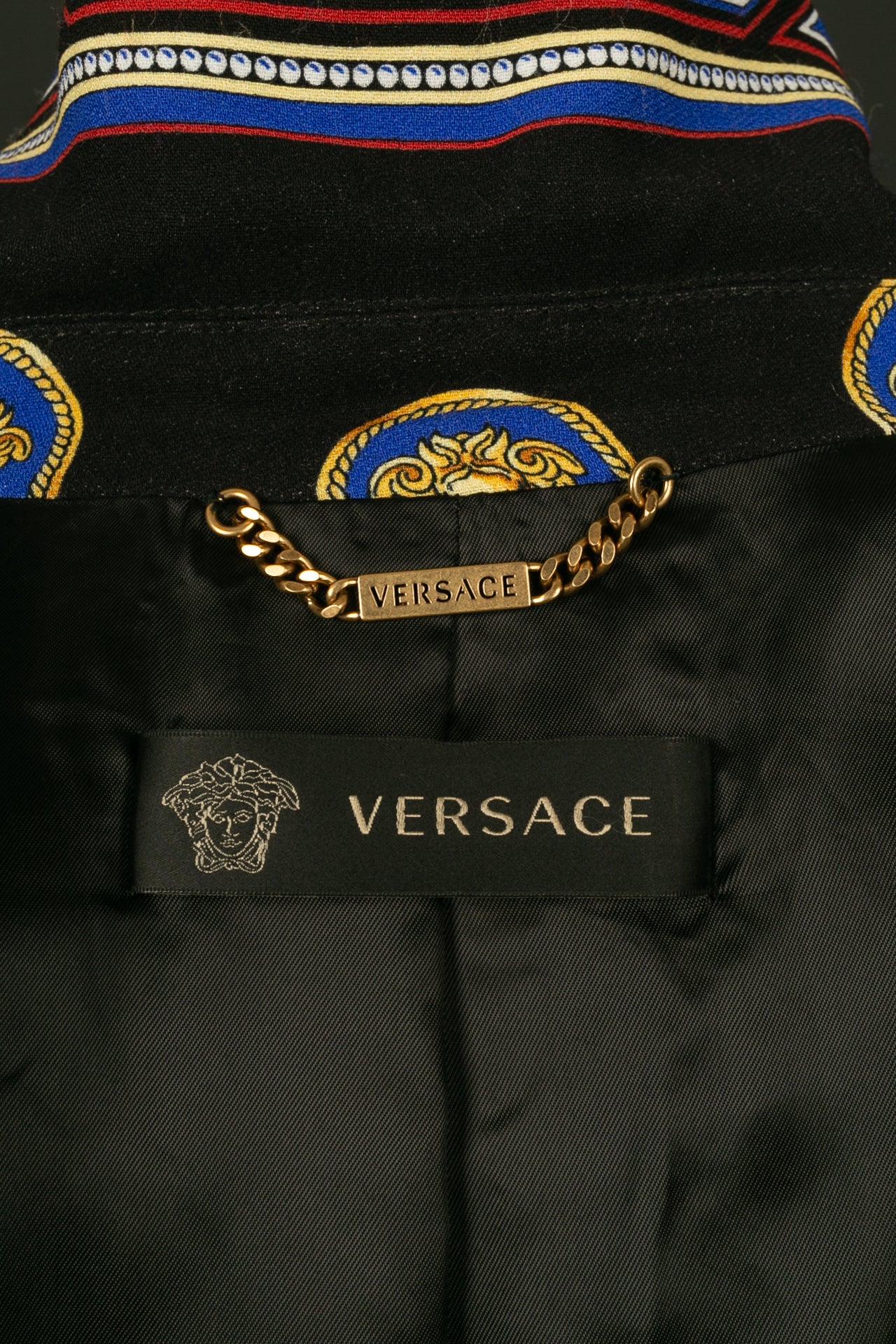 Veste imprimée Versace