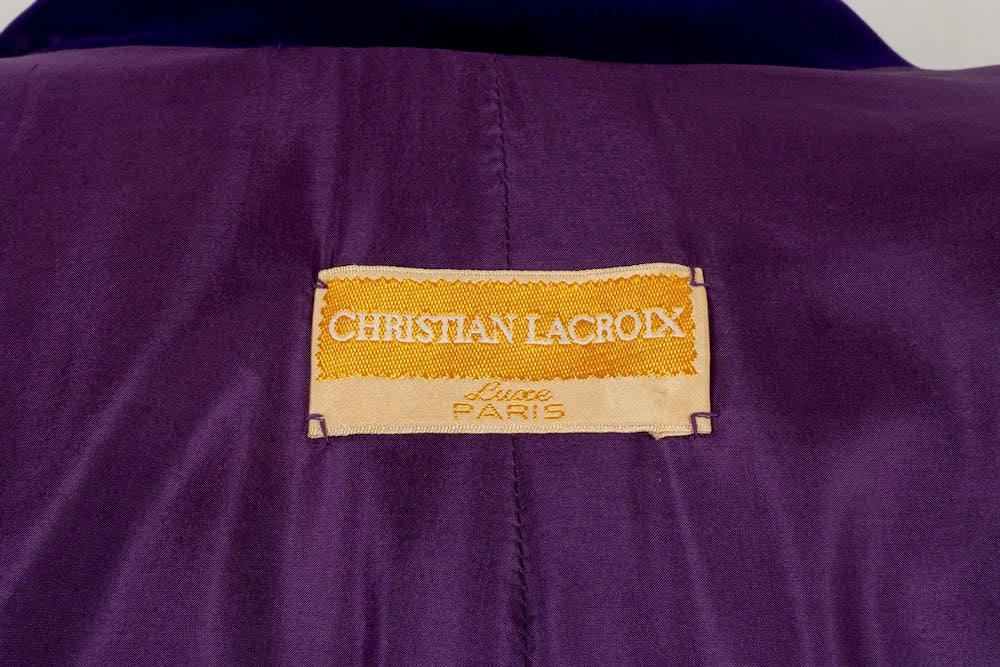 Manteau Christian Lacroix Haute Couture