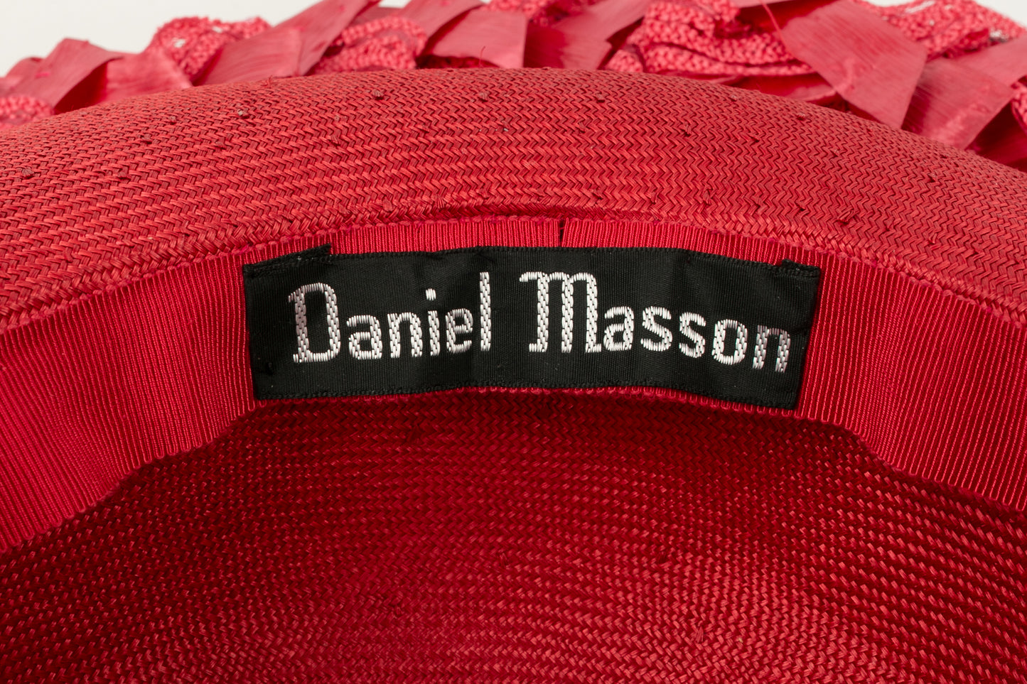 Chapeau de paille Daniel Masson