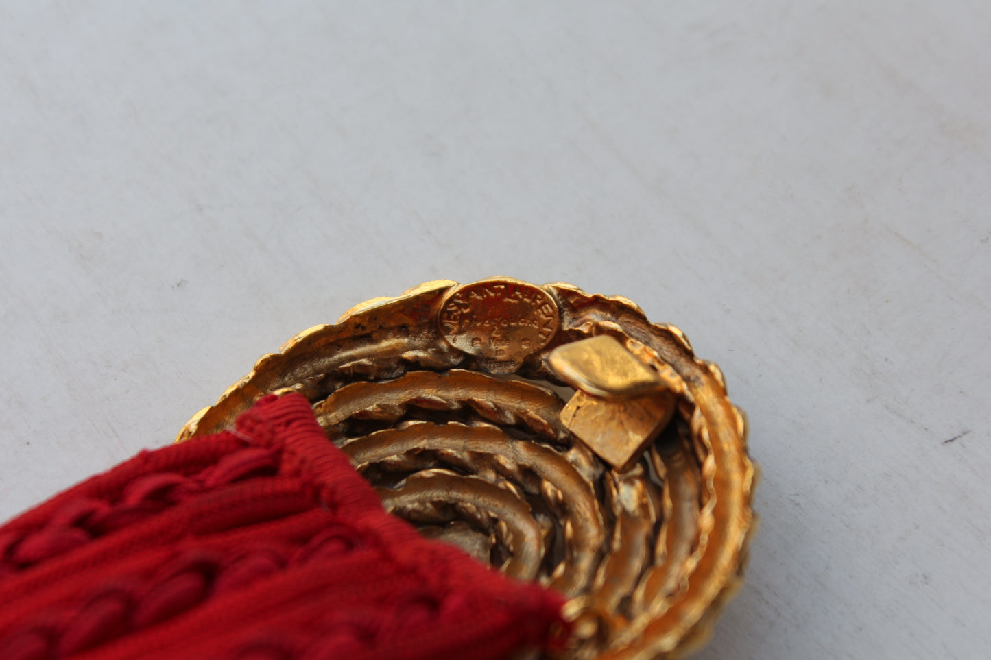 Ceinture en passementerie Yves Saint Laurent