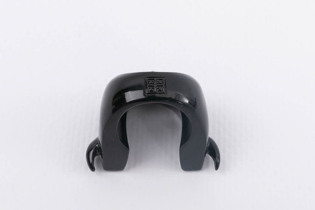 Givenchy black lacquer ring