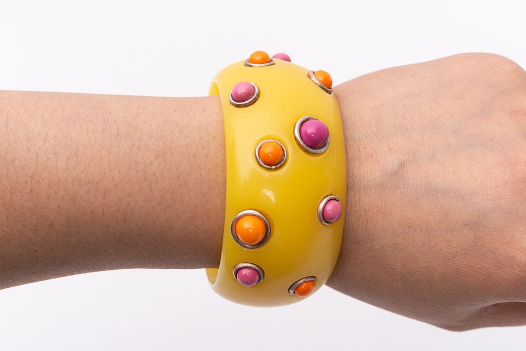 Manchette jaune Isaky