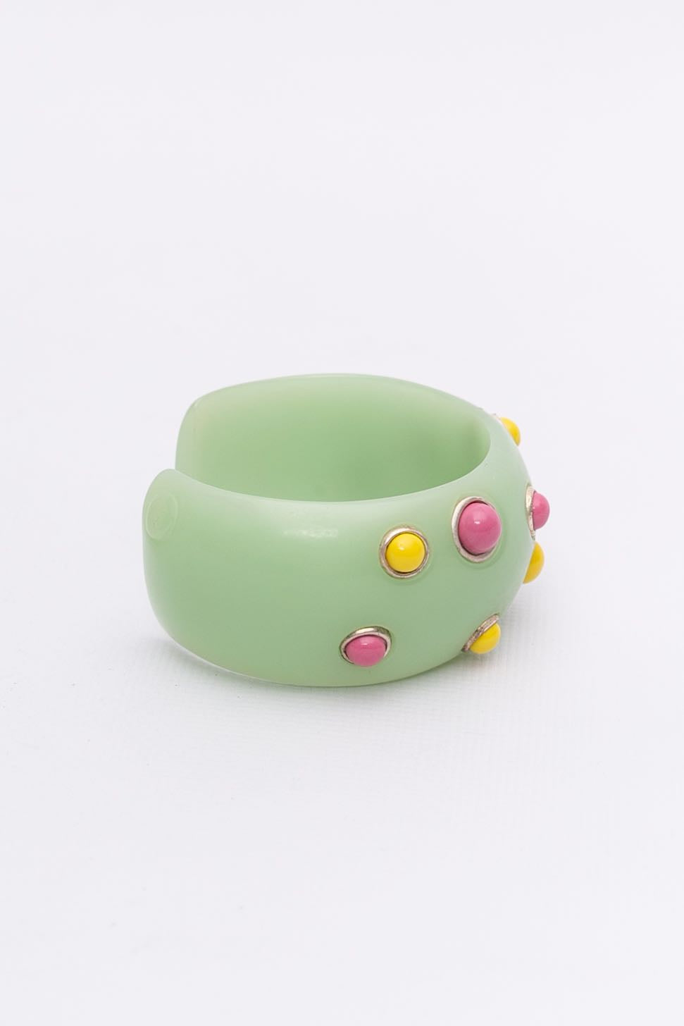 Bracelet vert Isaky