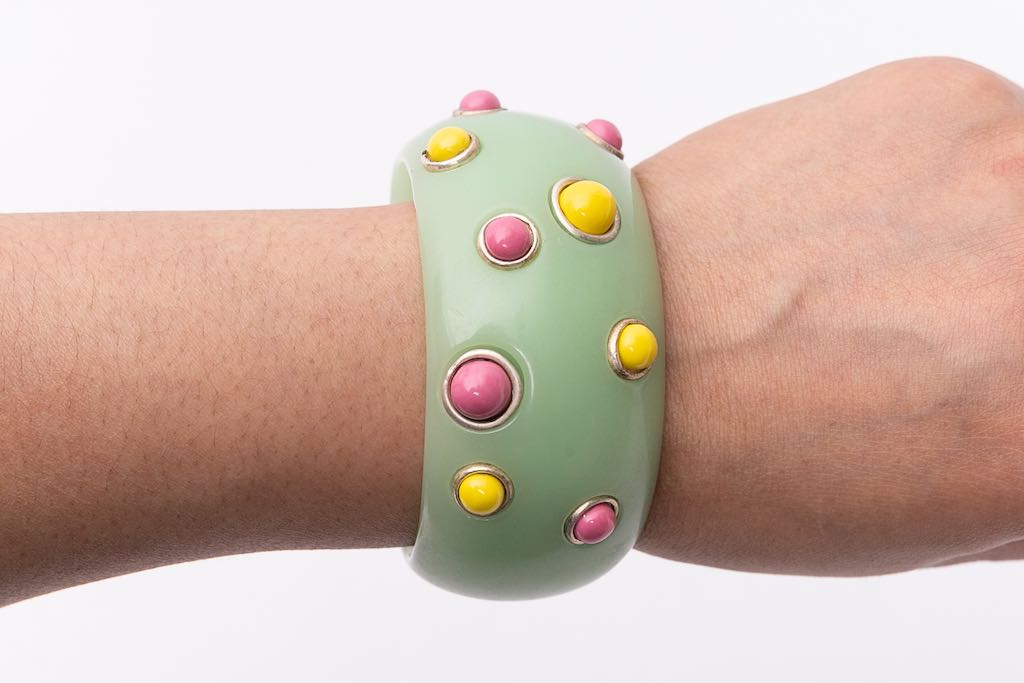Bracelet vert Isaky