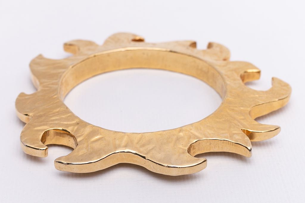 Christian Lacroix golden bracelet