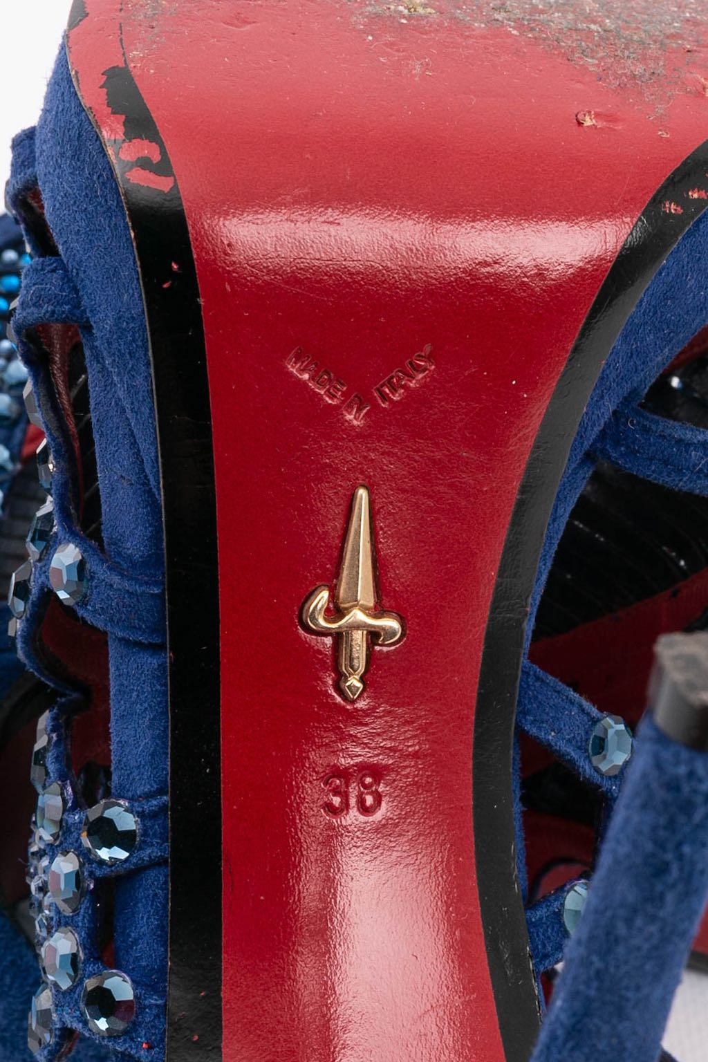 Escarpins bleus Cesare Paciotti