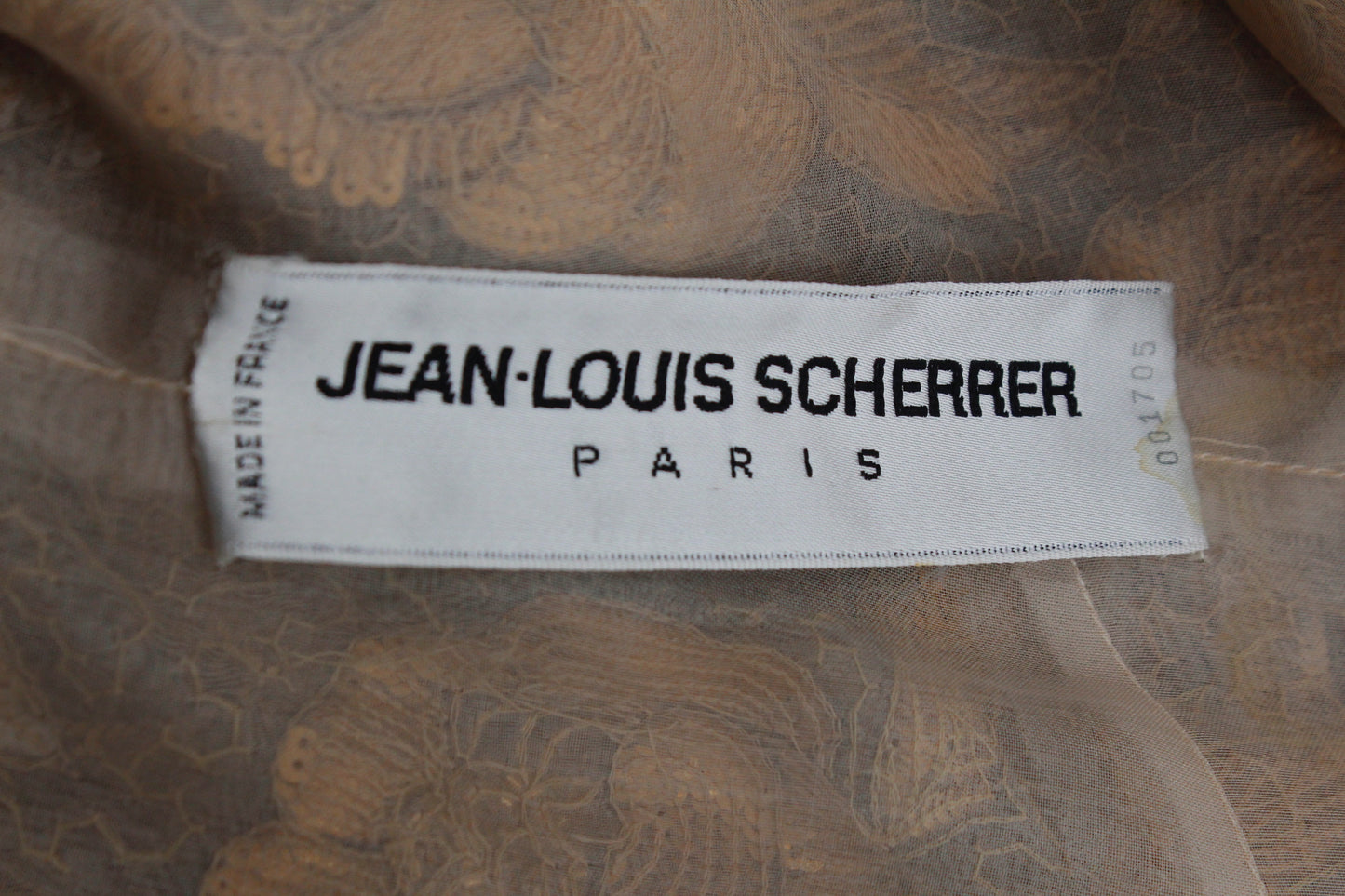 Haut Jean-Louis Scherrer Haute Couture