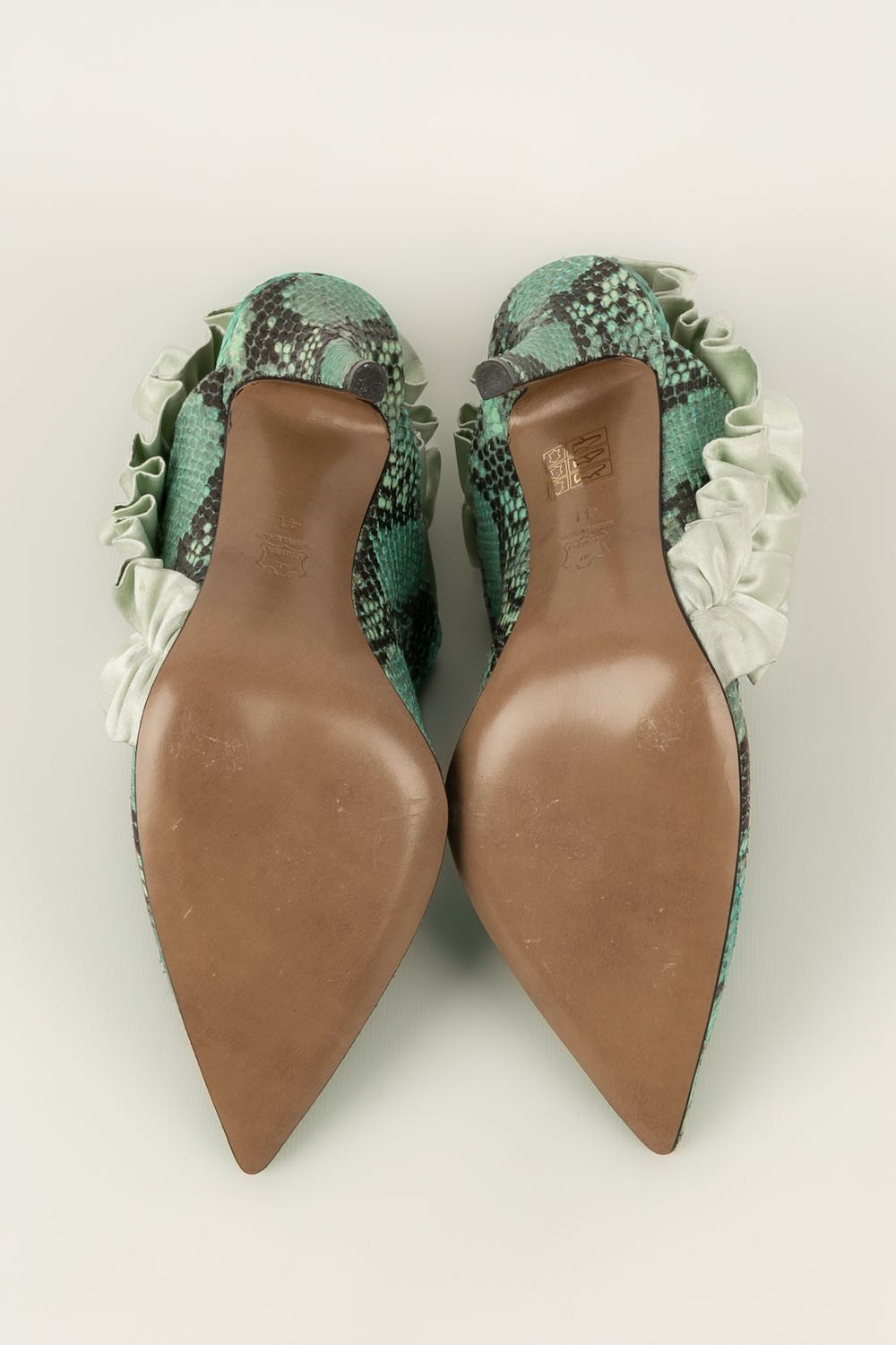 Escarpins en serpent Paule Ka