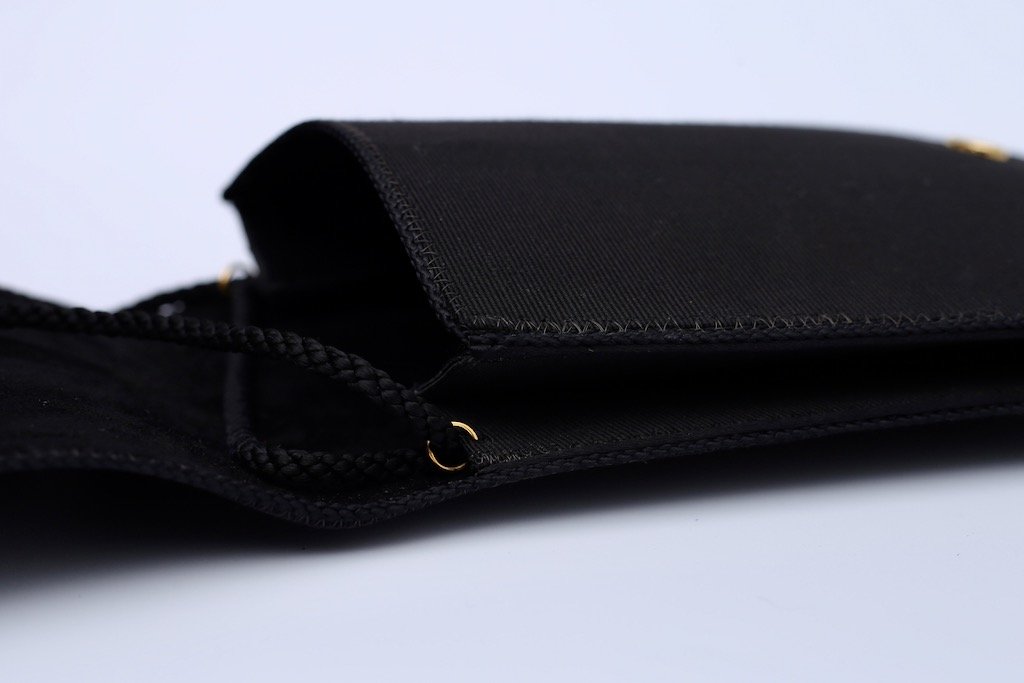 Sac noir et jaune Christian Dior