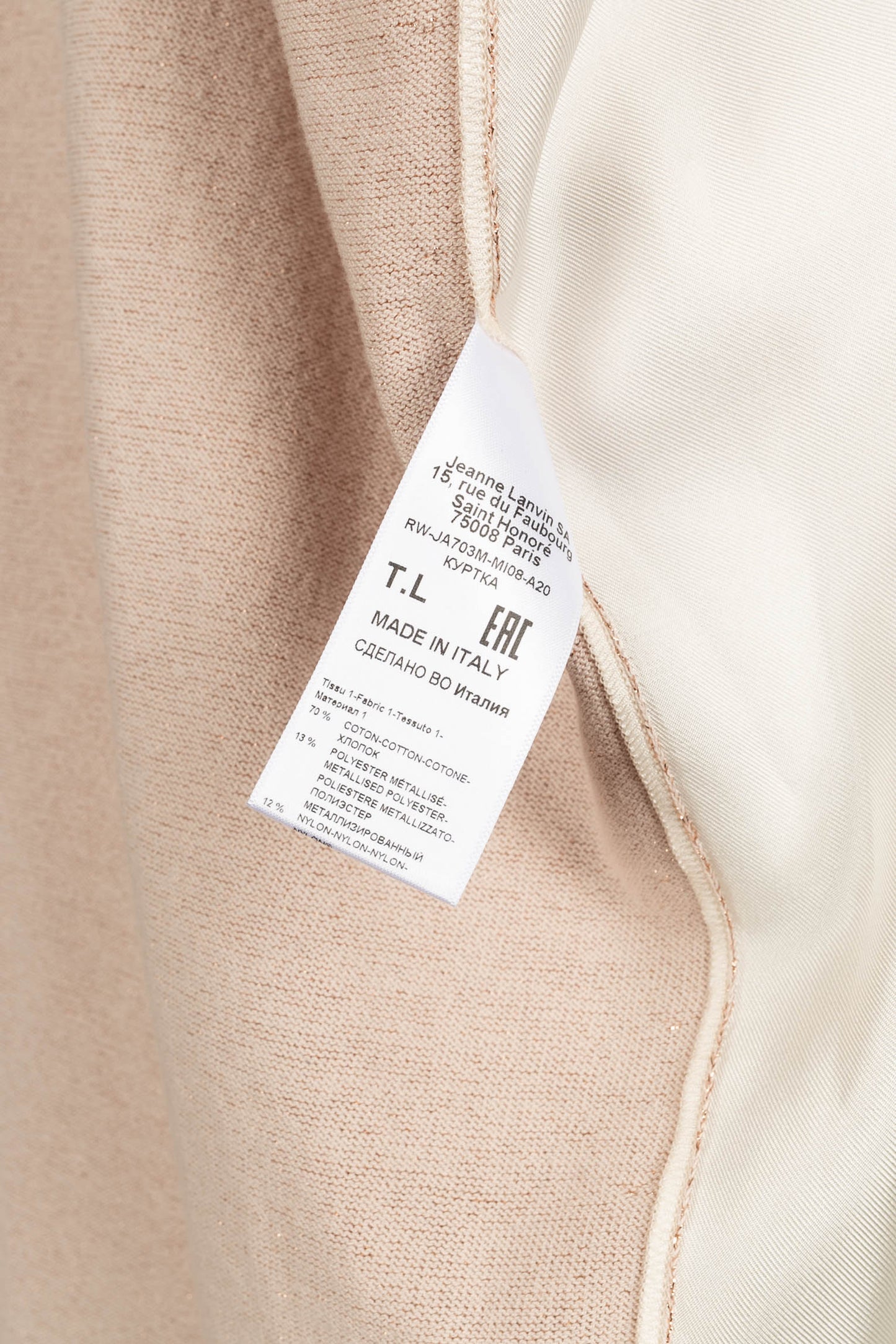 Cardigan "Babar" Lanvin Automne 2019