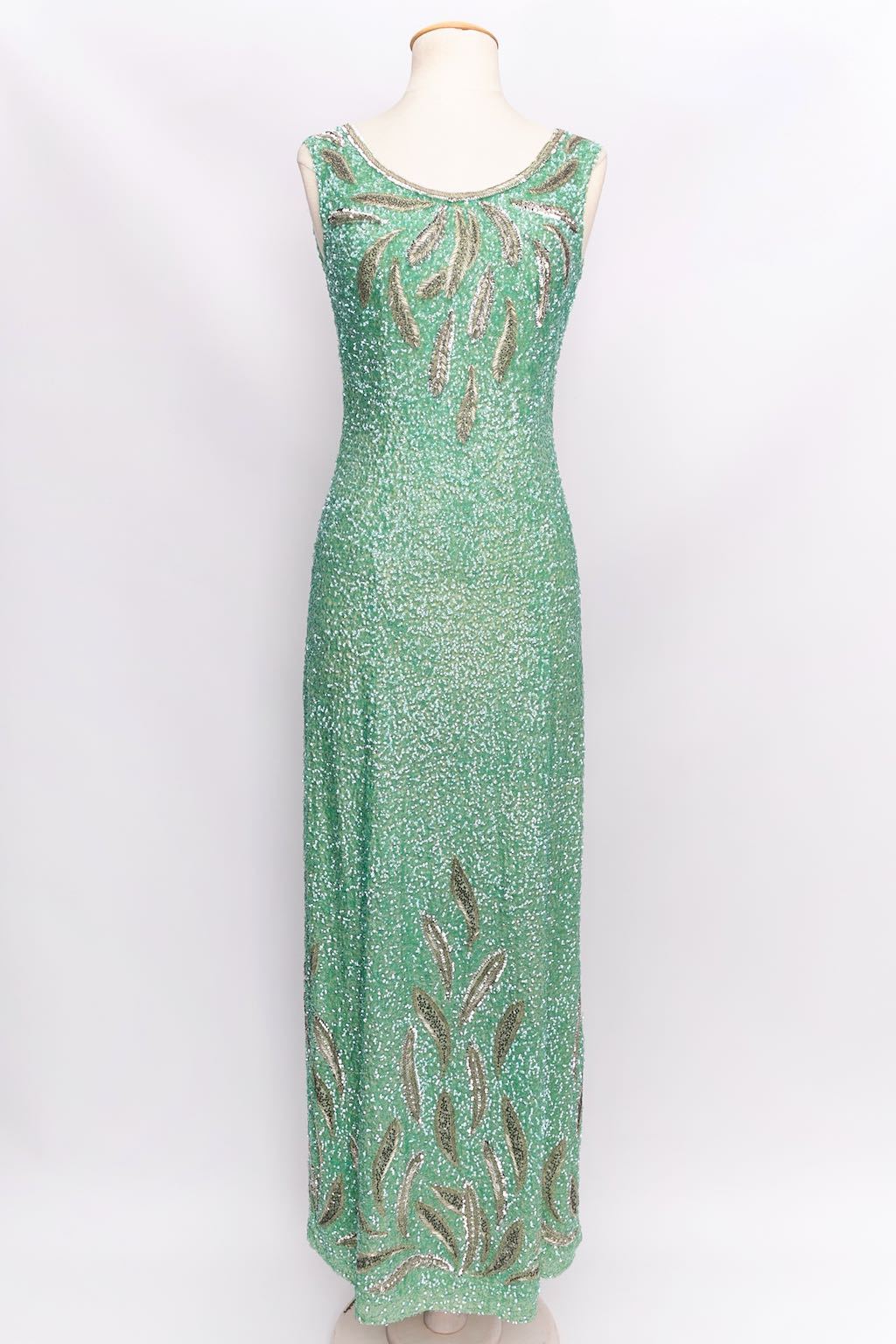 Sequined dress, 1960s-1970s Les Merveilles De Babellou Sequined dress, 1960s-1970s Les Merveilles De Babellou