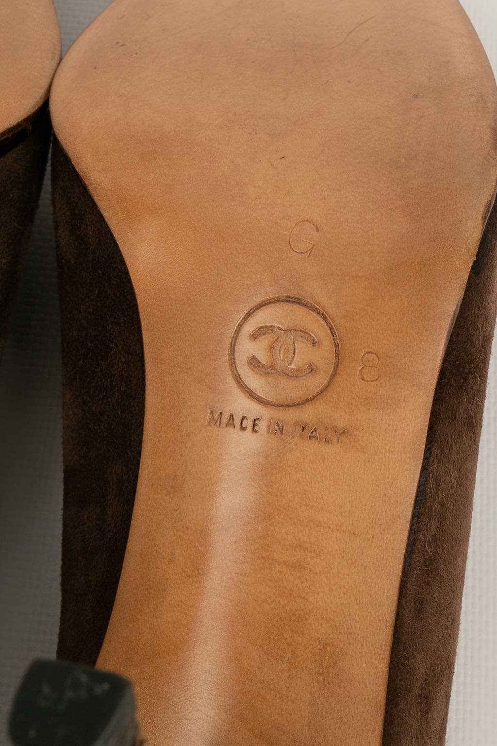 Escarpins en cuir Chanel