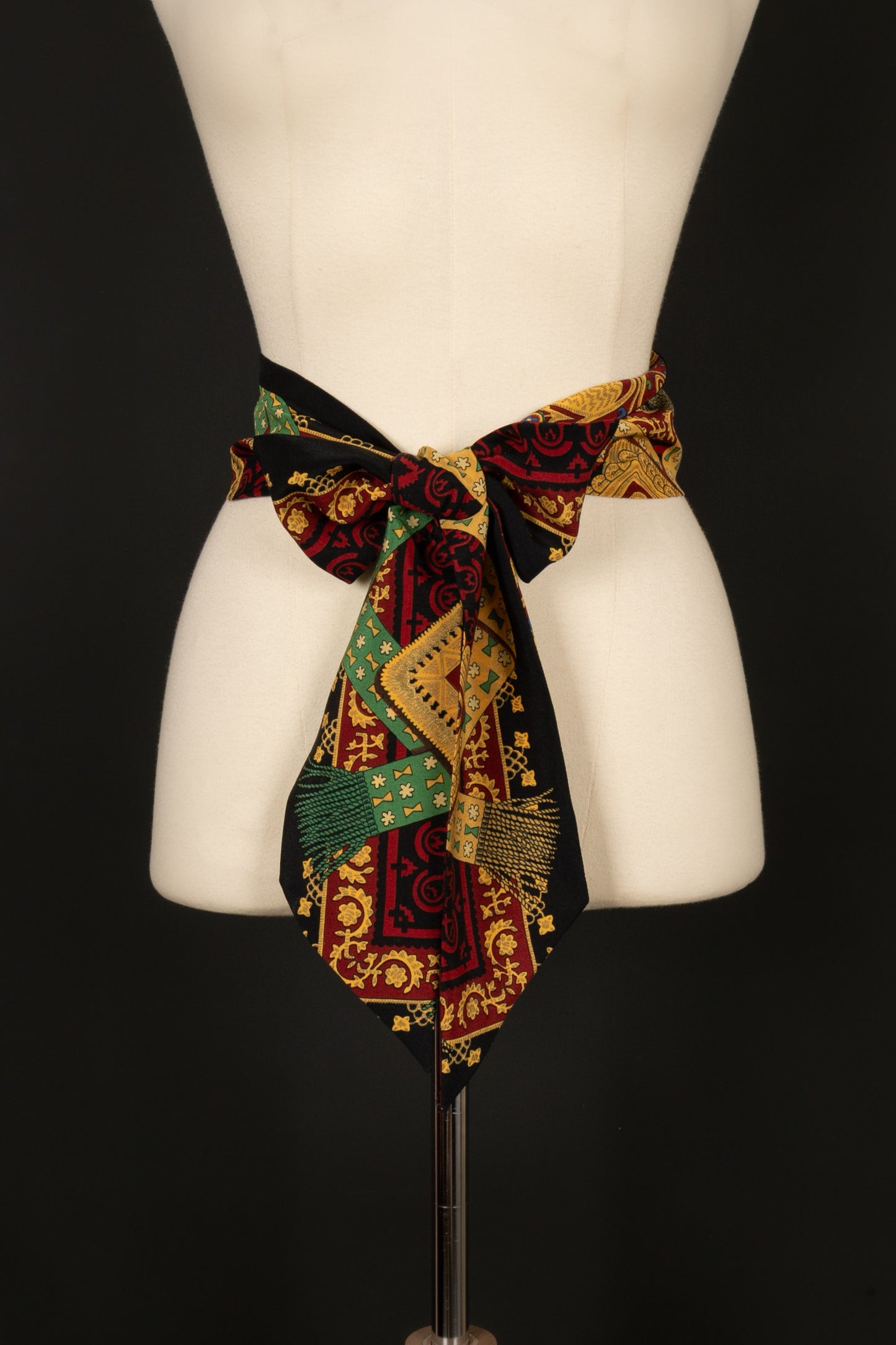 Jupe "Brin d'or" Hermès