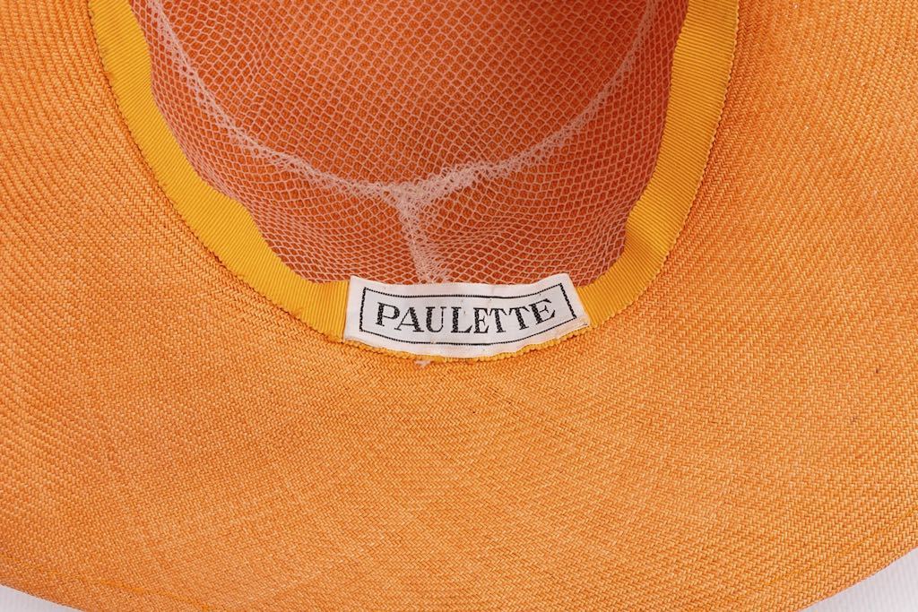 Chapeau de paille Paulette