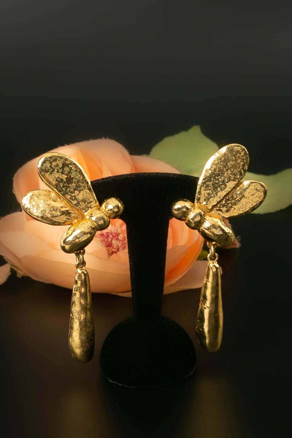 Boucles d'oreilles libéllule Sonia Rykiel