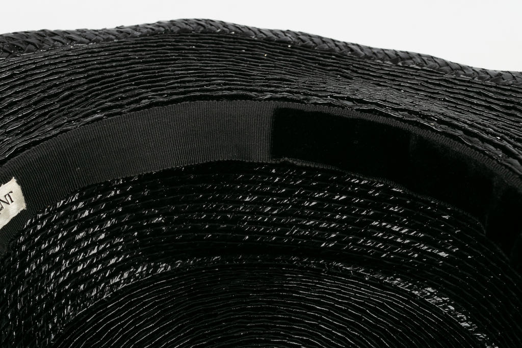 Chapeau de paille Yves Saint Laurent