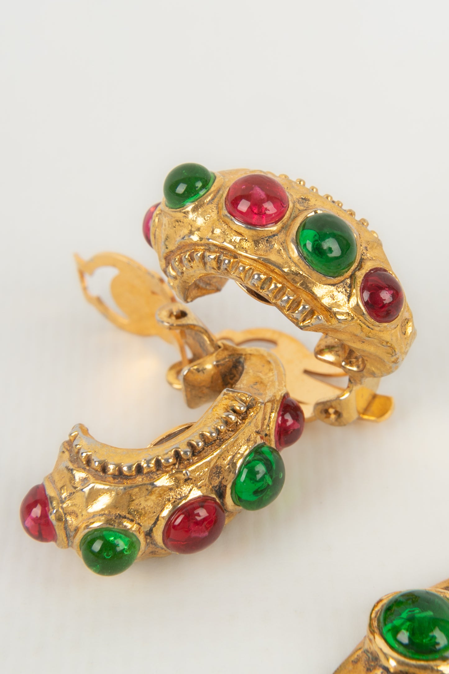 Boucles d'oreilles créoles Chanel