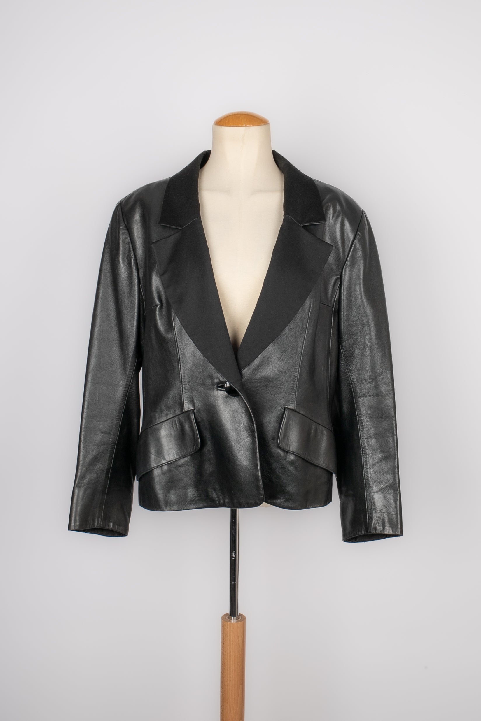 Jacket Vintage Saint Laurent Rive Gauche Vintage Ysl Leather