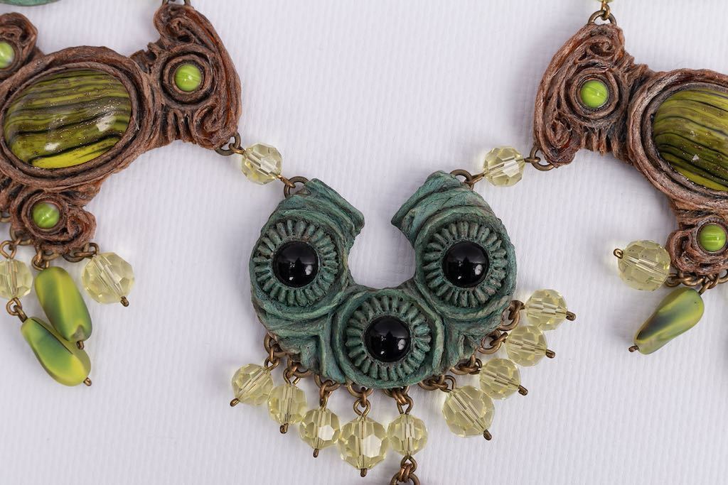 Collier plastron en talossel Henry