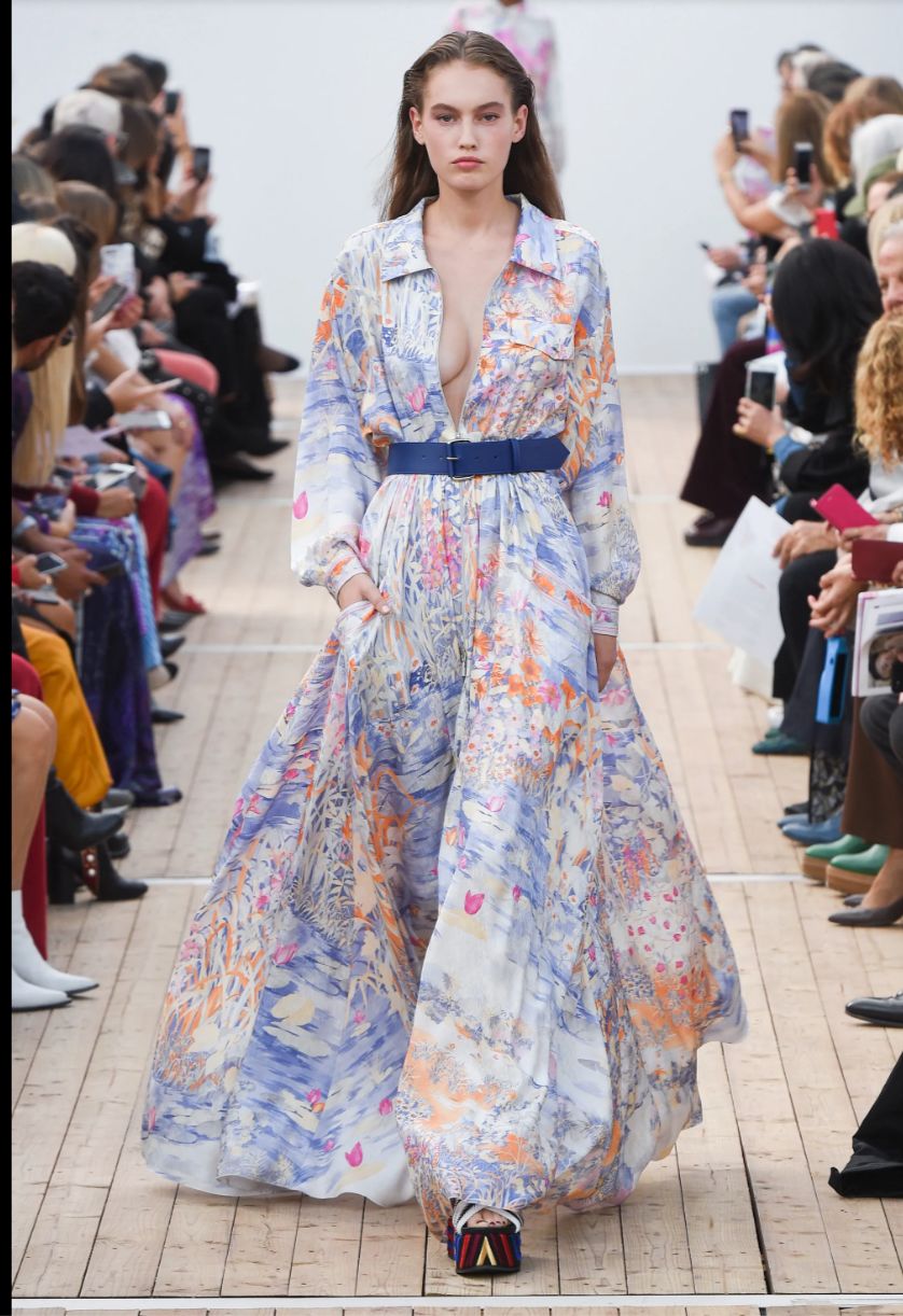 Robe fleurie Léonard Printemps-Eté 2019