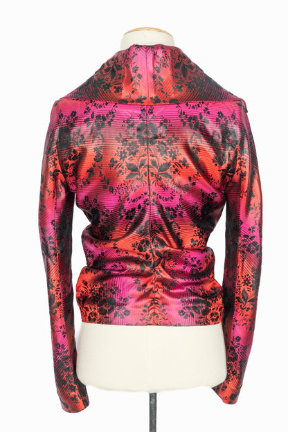 Veste en soie John Galliano Printemps 1998