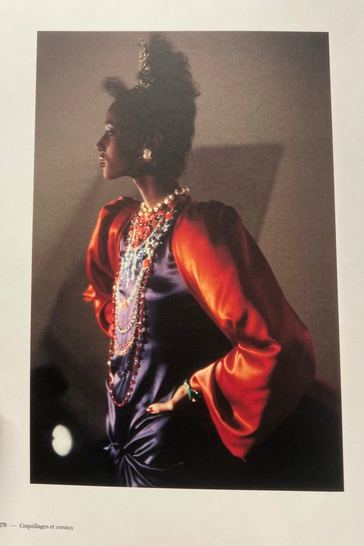 Collier corail Yves Saint Laurent