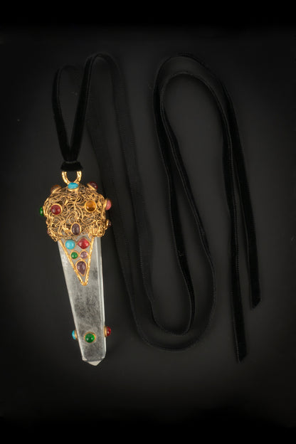 Rare pendentif Chanel Automne 1993