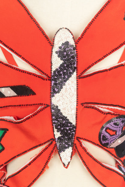 Robe "Papillon" Louis Feraud Haute Couture Printemps-Eté 1986