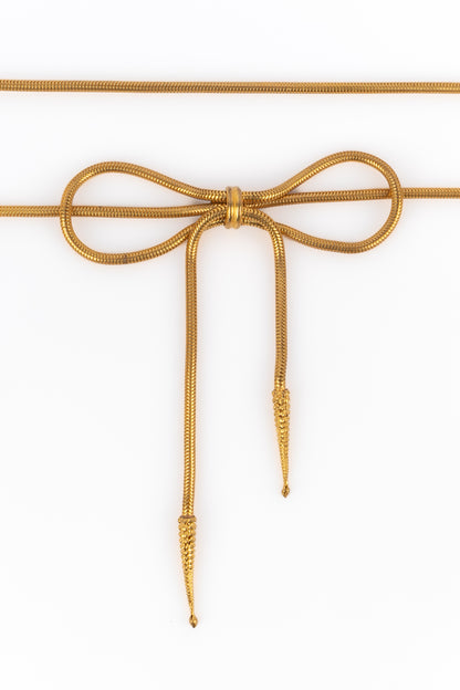 Ceinture "noeud" Yves Saint Laurent