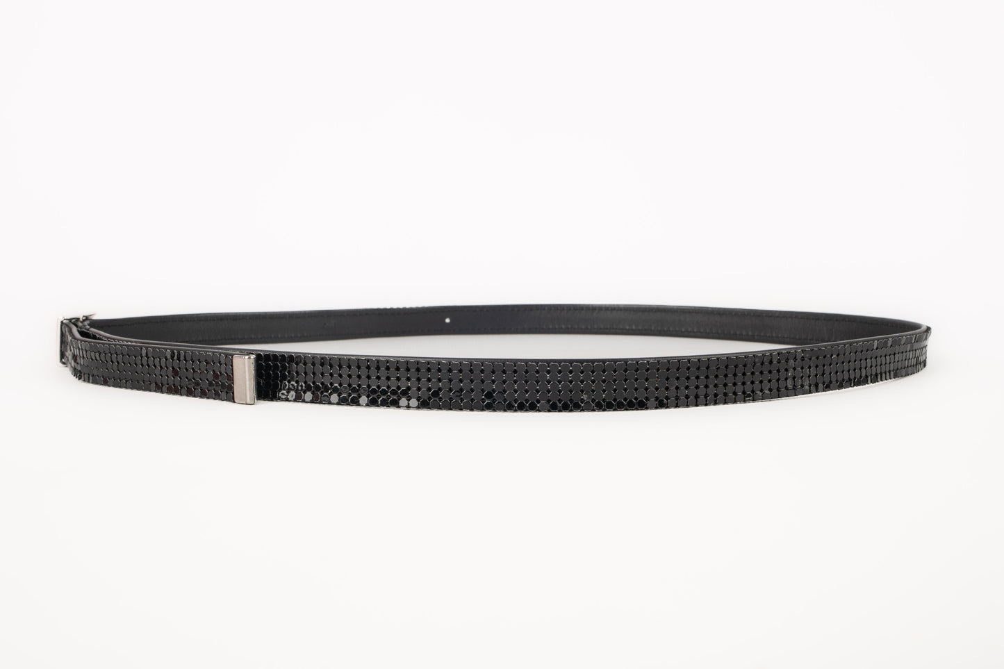 Ceinture noire Paco Rabanne