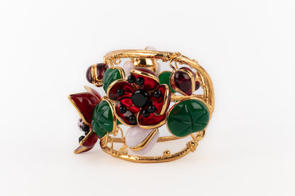 Bracelet de fleurs Augustine