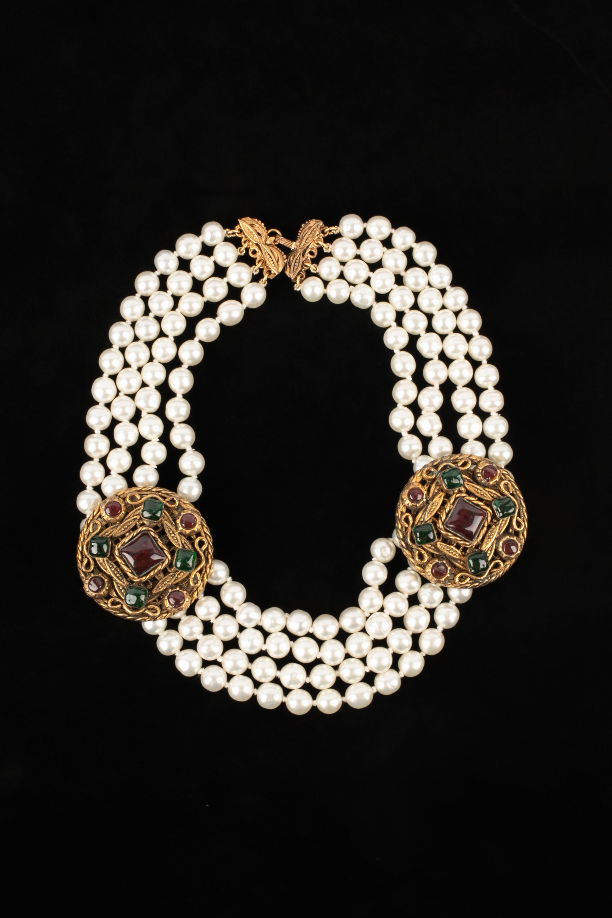 Collier ras de cou Chanel 1984