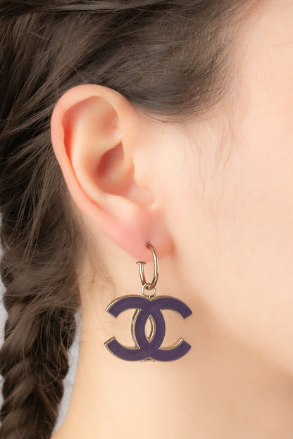 Boucles d'oreilles cc Chanel 2004