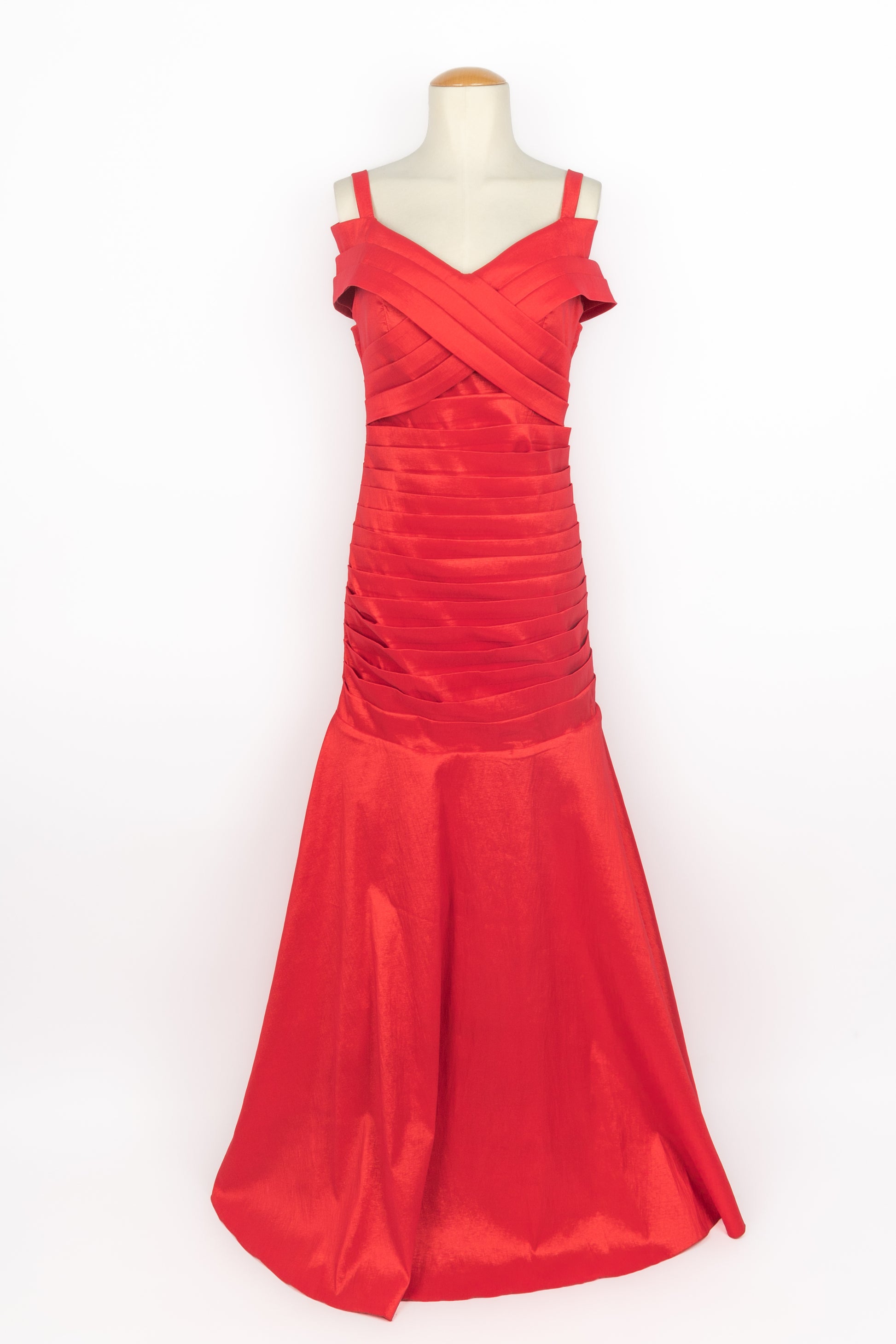Robe rouge Christian Dior 