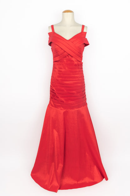 Robe rouge Christian Dior 