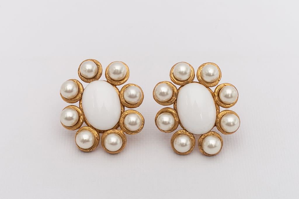 Boucles d'oreilles Chanel Printemps 1993