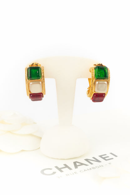 Boucles d'oreilles Chanel hiver 1997
