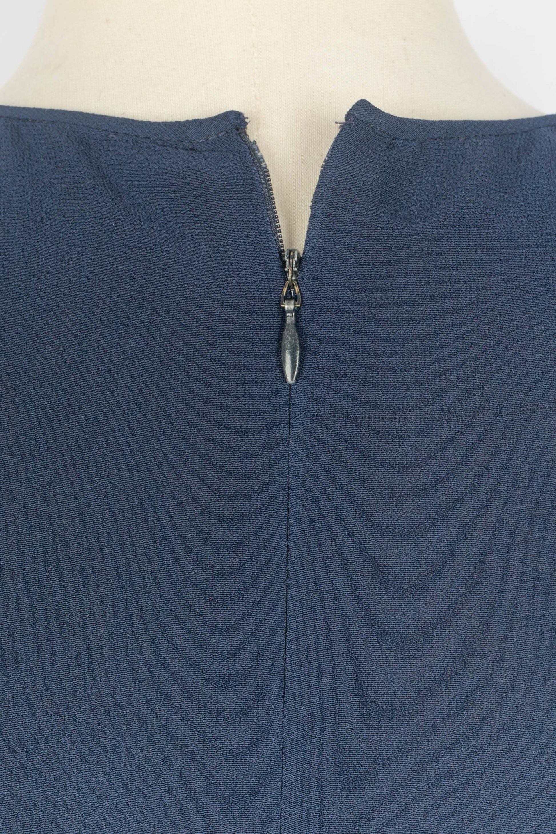 Robe bleue Emanuel Ungaro