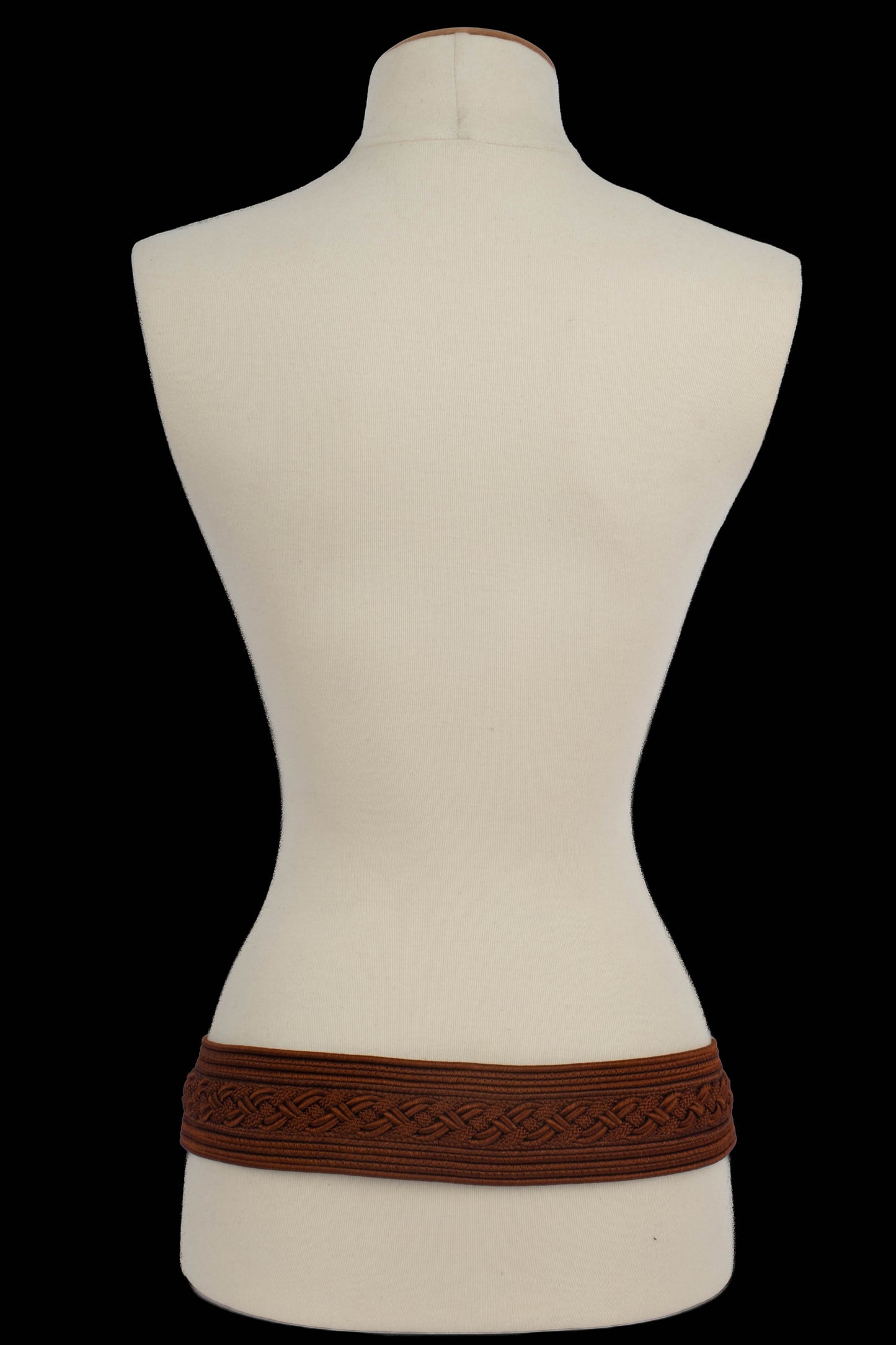 Ceinture en passementerie Yves Saint Laurent (Attribuée à)