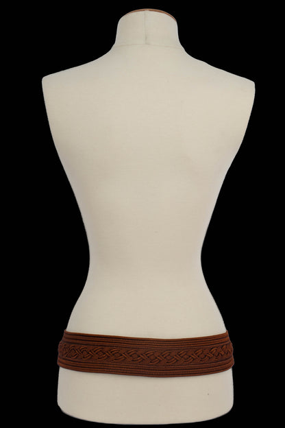 Ceinture en passementerie Yves Saint Laurent (Attribuée à)