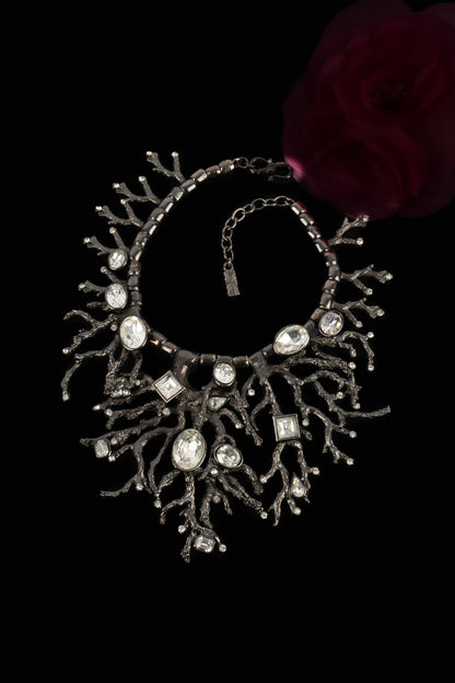 Collier corail Yves Saint Laurent