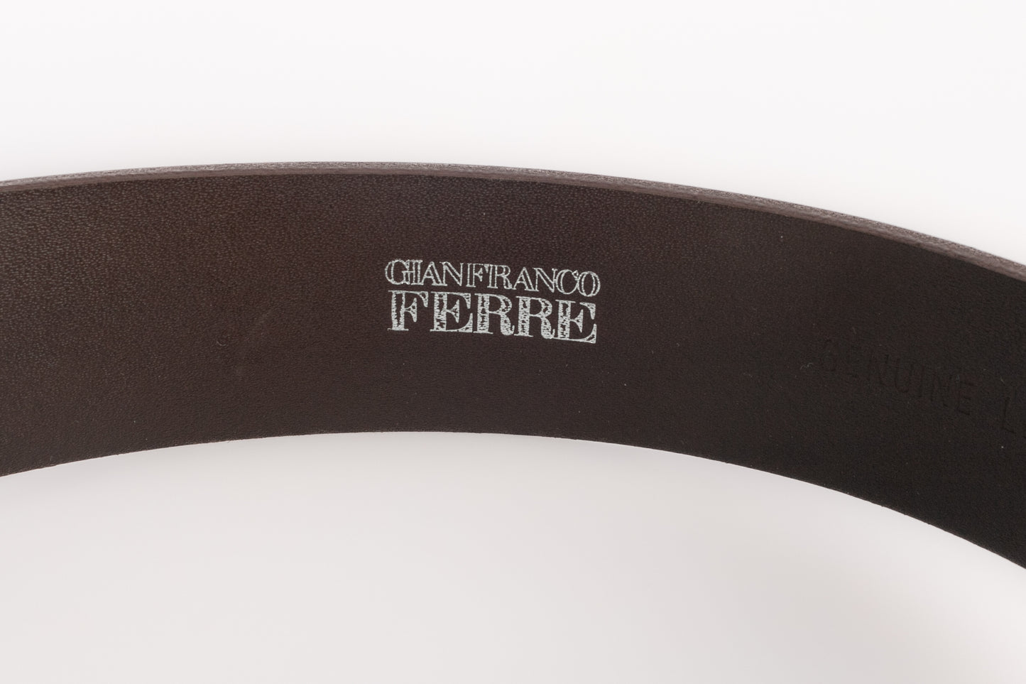 Ceinture en cuir Gianfranco Ferré